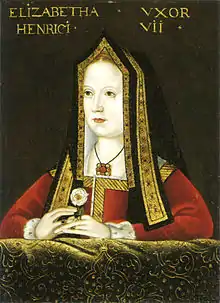 Portrait imaginaire d'Élisabeth d'York.