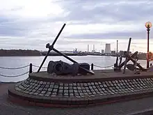 Vue du port d'Ellesmere Port, où grandit Joe Mercer