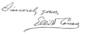 signature d'Elliott Coues