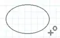 dessiner une ellipse vide