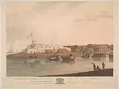 Le fort en 1806.