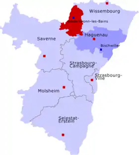 Canton de Niederbronn-les-Bains