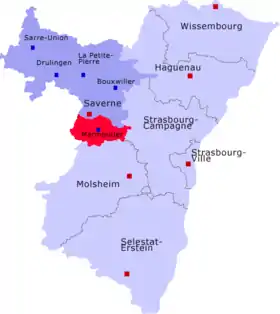 Canton de Marmoutier