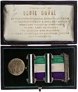 Médaille d'Elsie Duval