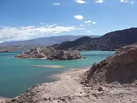 Réservoir de Cuesta del Viento.