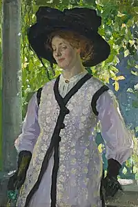 On the Balcony (1912), avec Edith Susan Gerard Anderson comme modèle