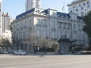 Ancien palais Bosch (1911), Buenos Aires, Argentine, aujourd'hui ambassade des États-Unis.