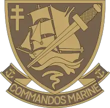 Insigne de béret des commandos marine