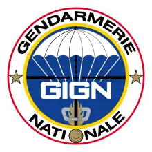 Rondache du GIGN central