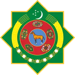 Emblème duTurkménistan