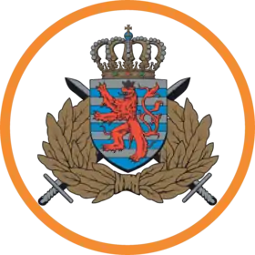 Armoiries de l’Armée luxembourgeoise, utilisées comme logo officiel