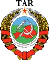Blason de la République populaire de Tannou-Touva de 1930 à 1935.