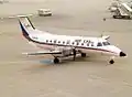 Embraer Air Exel France F-GFTB à Genève en septembre 1991