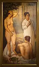 Femmes fellahs au bain, musée des Beaux-Arts de Reims.
