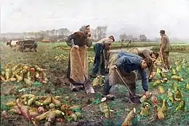 1890La Récolte des betteraves