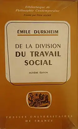 Couverture de la Division du travail social