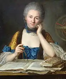 Émilie du Châtelet.