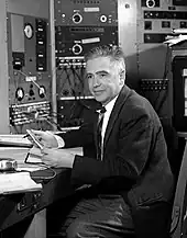 Emilio Gino Segrè (en 1954), prix Nobel de physique.