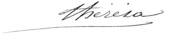 signature de Thérésa (chanteuse)
