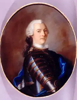 Emmanuel Félicité de Durfort, 4e duc de Duras, (1715-1789), maréchal de France et académicien, fils de Jean-Baptiste.