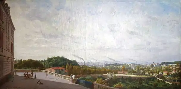 Marseille, vue de Saint-Barthélemy (1894), Marseille, musée de la Marine.