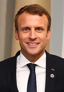 Emmanuel Macronactuel coprince français d'Andorre depuis le 14 mai 2017.