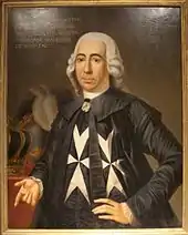Emmanuel de Rohan-Polduc (1725-1797), ambassadeur, général des galères, chevalier de Malte, grand maître de l'ordre de Saint-Jean de Jérusalem.