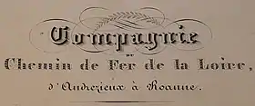 Logo de Compagnie du chemin de fer de la Loire