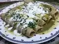 Enchiladas verdes.