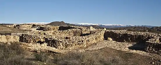 Site archéologique de Los Millares. Barbacane.