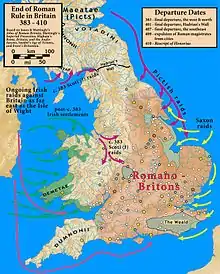 La Grande-Bretagne à la fin du IVe siècle.