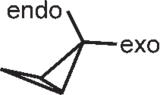 Isomérie endo-exo pour le 2-méthylbicyclo[1.1.0]butane