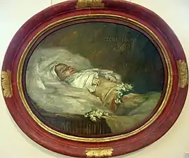 Enfant mort (1881), musée Crozatier au Puy-en-Velay.