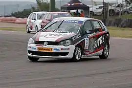 Polo Vivo à la course Zwartkop Raceway en Afrique du sud en 2014