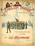 English Parade (Parade anglaise) aux éditions de Éditions musicales de l'art belge, illustré par Valery