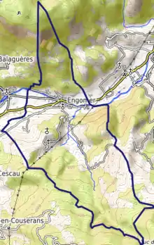 Carte topographique