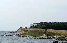 La côte sud-ouest de l'île