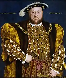 Henri VIII, son père.