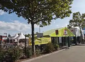 L’entrée de la Foire de Savoie en 2014.