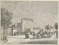Entrée de l'Hippodrome (1856-1869).