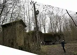 Entrée des hommes et alimentation électrique.