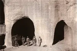 Entrée des mines du Bruoux à Gargas.