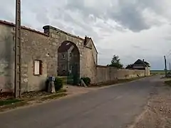 Entrée de la ferme de Boisricheux.