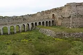 Entrée du château de Methóni