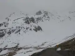 Approche du tunnel, côté français.