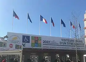 Entrée du Salon en 2022.