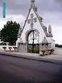 Entrée du cimetière militaire portugais