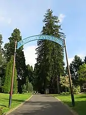 Entrée du parc Fenestre