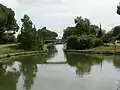 Canal du Midi et début du canal de Jonction.