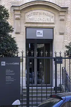 Le musée Curie de l’institut homonyme.